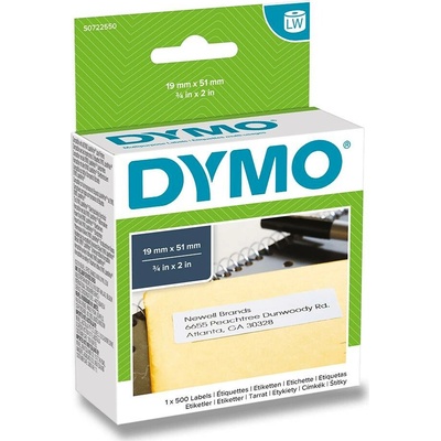 Dymo LW S0722550 - originální papírové štítky - 51 x 19 mm