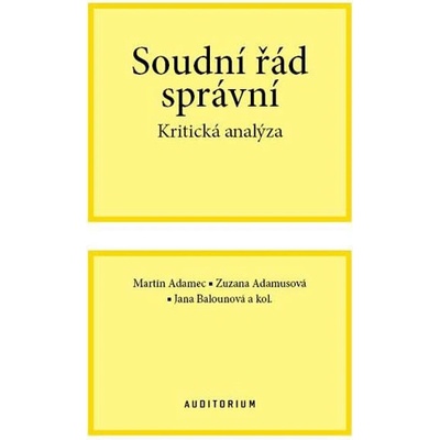 Soudní řád správní - Kritická analýza
