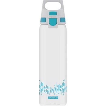 SIGG Бутилка за вода Sigg Total Clear One MyPlanet Water bottle - Aqua - размер 0, 75 l (533-1872-0211)