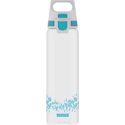 SIGG Бутилка за вода Sigg Total Clear One MyPlanet Water bottle - Aqua - размер 0, 75 l (533-1872-0211)