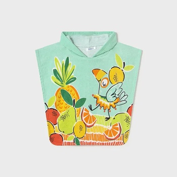 MAYORAL Плажна хавлия плодове за бебе момиче Mayoral в цвят аква