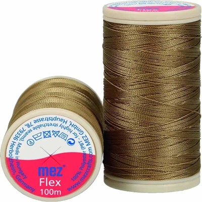 Elastická polyesterová nit 4153 Bronzová
