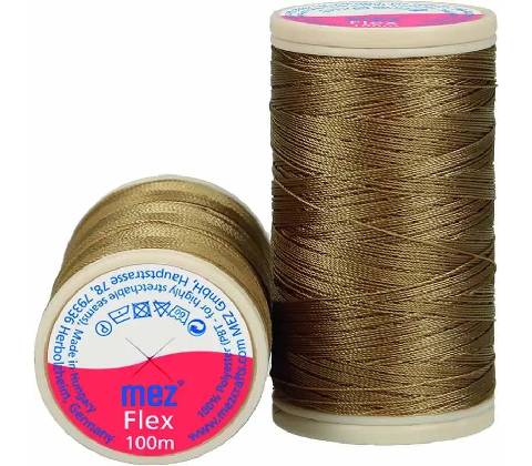 Elastická polyesterová nit 4153 Bronzová