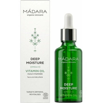 MÁDARA Deep Moisture Hloubkově hydratační vitaminový olej 50 ml