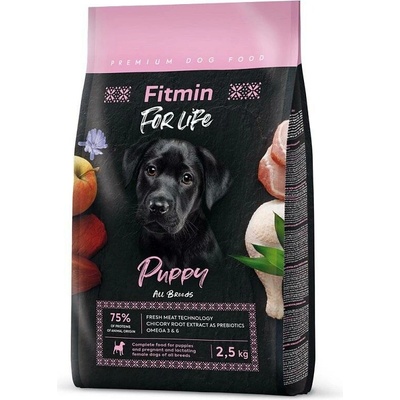 Fitmin For Life Puppy Poultry Pork Beef 2,5 kg