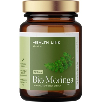 Health Link Bio Moringa 400 mg 120 kapsúl