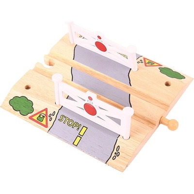 Bigjigs Železniční přejezd s brankami