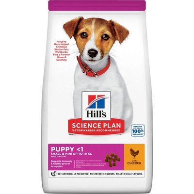 Hill's Science Plan granule pro štěňata malých plemen s kuřecím 3 kg