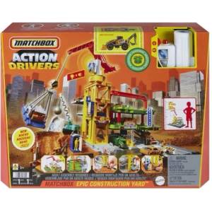 Mattel Мачбокс: Конструктор за създаване на писта (hpd63)