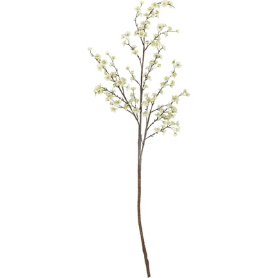 BLOOMINGVILLE Umělá dekorační větev rozkvetlé jabloně 150 cm bílá