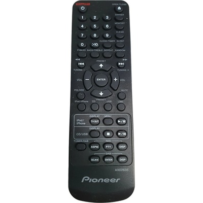GENERAL PIONEER AXD7635 - съвместимо дистанционно управление на марката General (AXD7635)