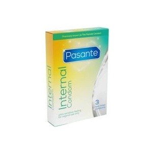 Pasante вътрешен (дамски) презерватив - 3 броя (P24824)