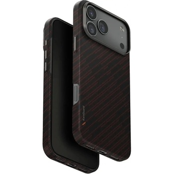 Uniq Keva EDGE Magclick калъф за зареждане за iPhone 17 Pro Max - оранжев (8886463696194)