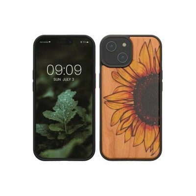 kwmobile Apple iPhone 15 tmavě hnědá