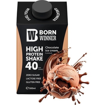 Born Winner Протеинов Шейк Шоколадов Сладолед
