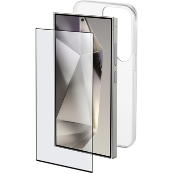 Cellularline Пакет за Samsung Galaxy S25 Ultra (Kалъф + стъкло) 13974