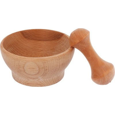 Dřevotéka Dřevěný hmoždíř kulatý 5x11 cm – Zboží Dáma