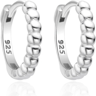 Agato Půvabné kruhové náušnice ze stříbra AGT-E249K – Zbozi.Blesk.cz