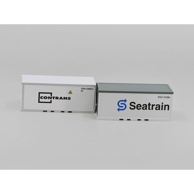 Wiking Sada kontejnerů Contrans a Seatrain 2 ks 1:87