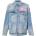 Palm angels Яке PALM ANGELS Men's Hunter Denim Jacket - Blue Fu
