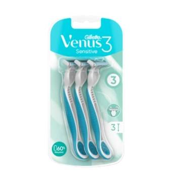 Gillette Самобръсначка Venus 3 Sensitive 3 бр