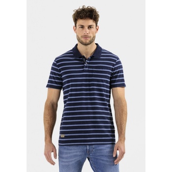 Camel Active Polo stripe indigo