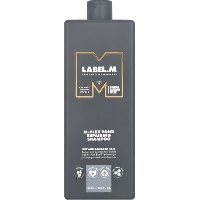 Label.M MPlex Bond Repairing Shampoo vyživující šampon pro poškozené vlasy 1000 ml