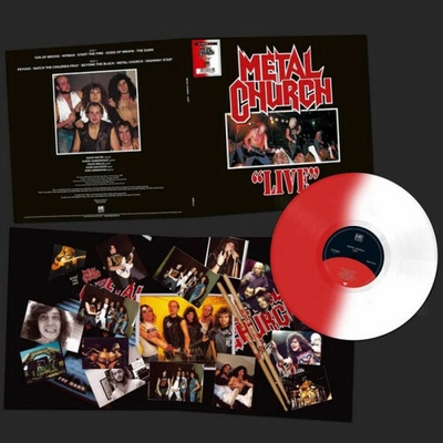 METAL CHURCH - LIVE BI-COLOR LTD. LP