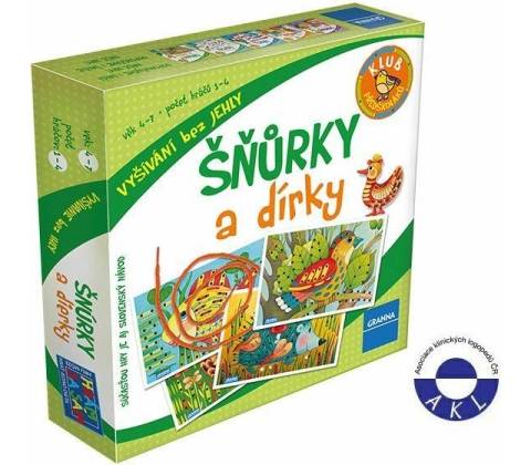 Šňůrky a dírky nv.