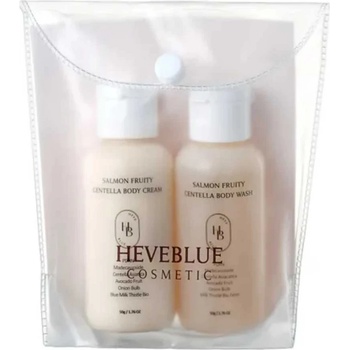 Image 1 of Heveblue - Salmon Fruity Centella Body Travel Kit