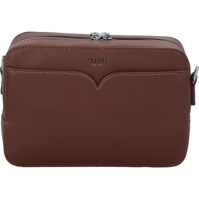 elegantní dámská crossbody Polly tmavě hnědá