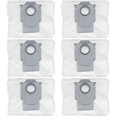 Mobilly резервни торбички за Roborock S8 Pro Ultra, S8+, S7 MaxV, Q Revo, Q8 Max+, Q7+, Q5+, 6 бр