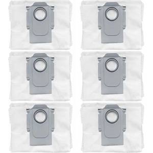  Mobilly резервни торбички за Roborock S8 Pro Ultra, S8+, S7 MaxV, Q Revo, Q8 Max+, Q7+, Q5+, 6 бр
