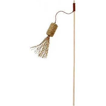 Image 1 of Kerbl Играчка за котки Kerbl Cat Playing Rod Nature Cylinder - Въдица натурална цилиндър 41 см - Kerbl Германия 82663