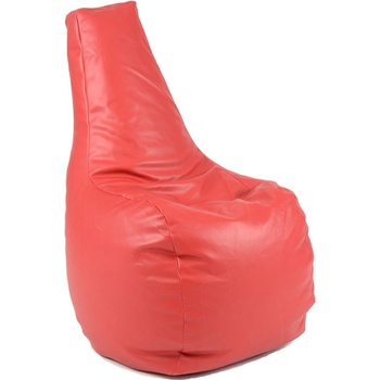 Image 1 of PUFRELAX Пуф, стол, 210л. , Sunlounger - Rosu, Еко кожа, Пълнеж от полистиролни перли (PUF-G-S-CR-RSU)