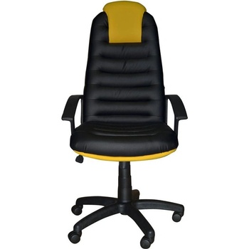 Геймърски стол Tunis, екокожа, Tilt механизъм, полиамидна основа, до 120 kg (4010140421)