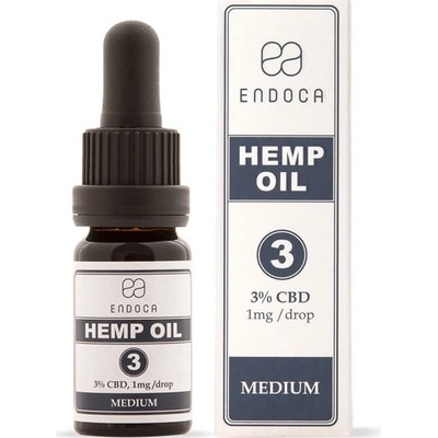 Endoca Konopný olej 900 mg CBD 3% 30 ml