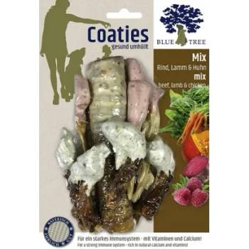 JR Farm Coaties Mix-Blue Tree - Holi Bones - Неустоим кожен кокал за кучета-микс от говеждо, агнешко и пилешко месо 100 гр