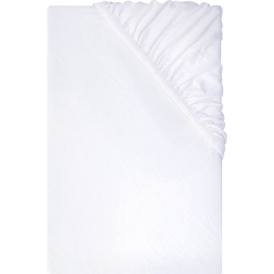 LIVARNO Žerzejové napínací prostěradlo bílé 90-100x200 – Zboží Dáma