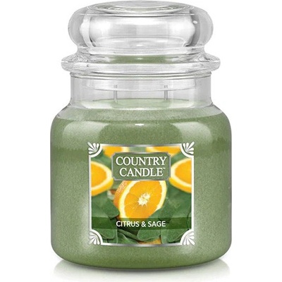 Country Candle Citrus a šalvěj 453 g