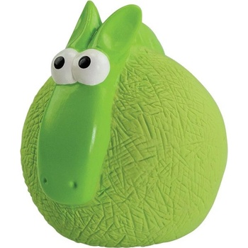 HipHop Zelená lopta koník so zvukom 5 cm latex