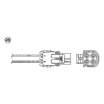 Lambda sonda NGK OZA83-R4