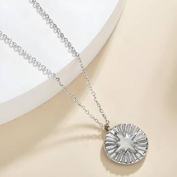 HARAHU Колие ol-19818 - Сребърен kp19818 (ol-19818)