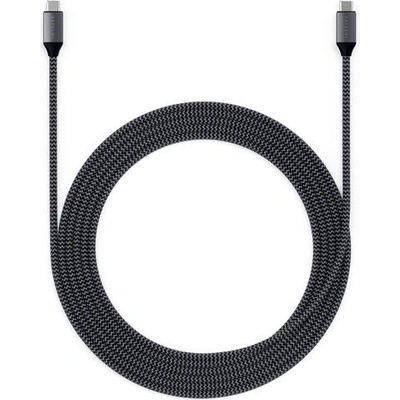 Satechi USB-C to USB-C 100W Braided Charging 2m Cable - Grey (ST-TCC2MM)