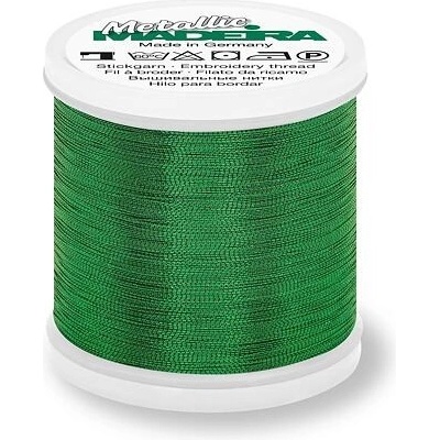 Vyšívací nit Madeira Metallic Smooth 40 (200m) barva 358 emerald