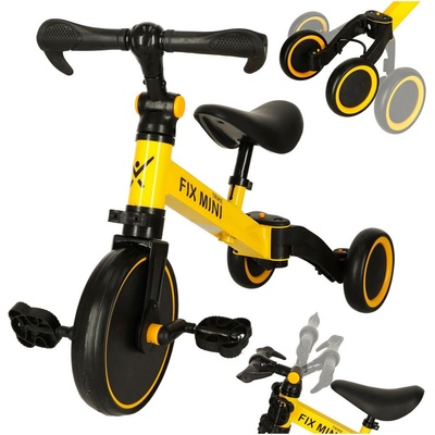 Trike Fix balanční 3v1 s pedály Mini žlutá