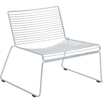 HAY Křeslo Hee Lounge Chair, Hot Galvanized