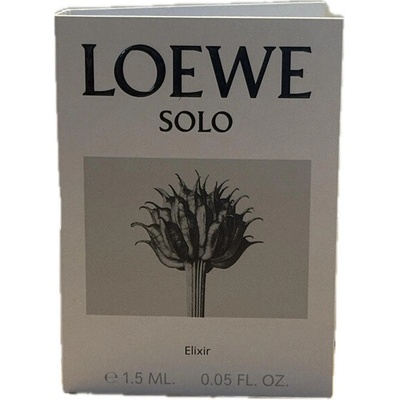 Loewe Solo Elixir parfum pánsky 1,5 ml vzorka