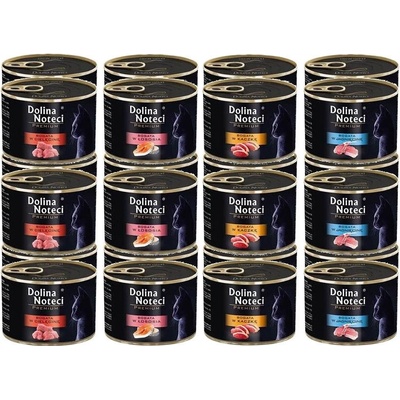 Dolina Noteci Premium pre mačky mix príchute 24 x 185 g