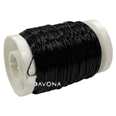 Knorr Prandell Drátek smaltovaný 0,5 mm × 50 m - černý